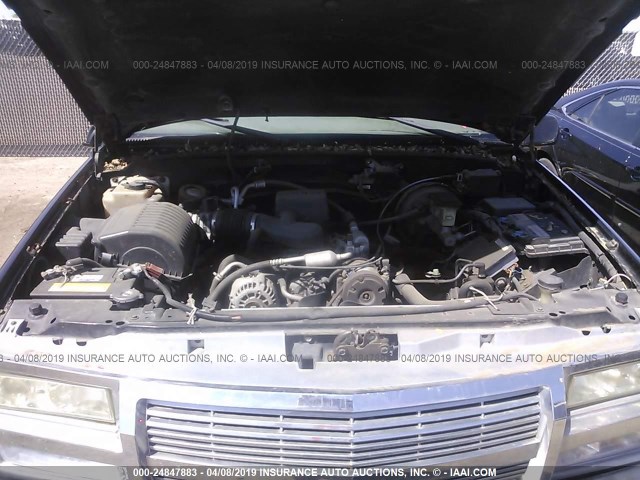 1GKEK13RXXJ729812 - 1999 GMC YUKON BLACK photo 10