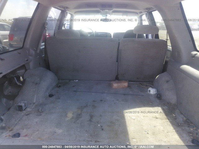 1GKEK13RXXJ729812 - 1999 GMC YUKON BLACK photo 8