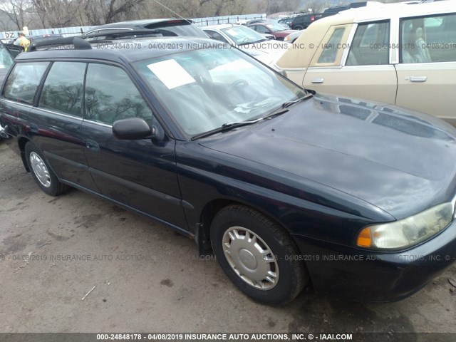 4S3BK6358S6320681 - 1995 SUBARU LEGACY L/OUTBACK BLUE photo 1