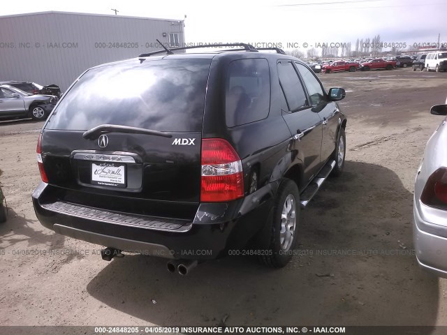 2HNYD18641H529447 - 2001 ACURA MDX TOURING BLACK photo 4