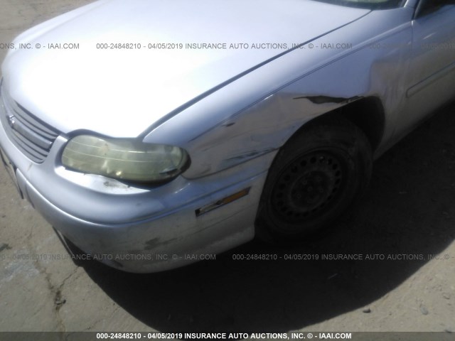 1G1ND52F14M609338 - 2004 CHEVROLET CLASSIC SILVER photo 6