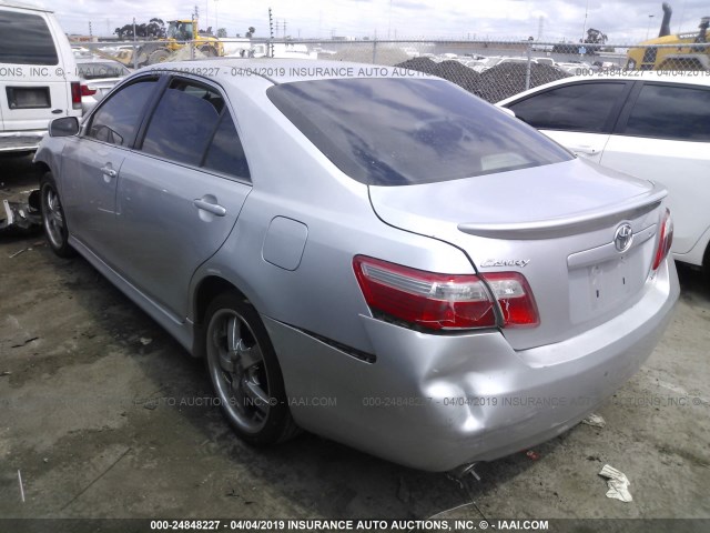 4T1BK46K59U579507 - 2009 TOYOTA CAMRY SE/LE/XLE SILVER photo 3