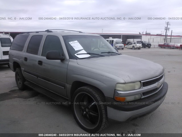 3GNEC16T71G232832 - 2001 CHEVROLET SUBURBAN C1500 BEIGE photo 1