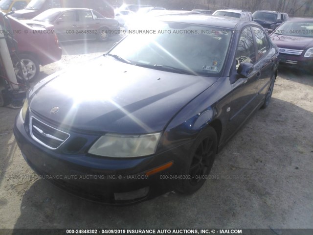 YS3FD49Y851027648 - 2005 SAAB 9-3 ARC Dark Blue photo 2