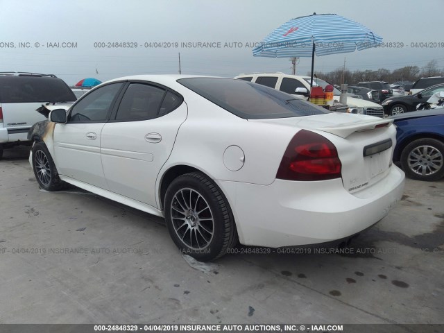 2G2WS522141208614 - 2004 PONTIAC GRAND PRIX GT2 თეთრი ფოტო 3