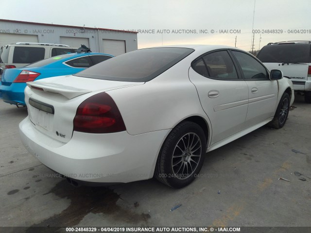 2G2WS522141208614 - 2004 PONTIAC GRAND PRIX GT2 თეთრი ფოტო 4