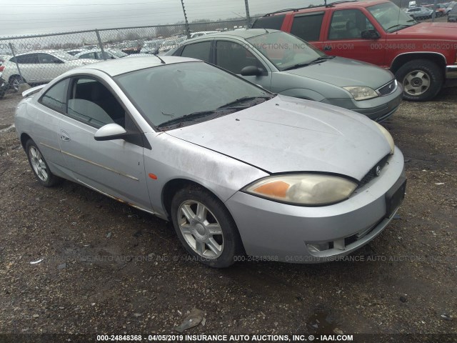 1ZWFT61L325610728 - 2002 MERCURY COUGAR V6/SPORT SILVER photo 1