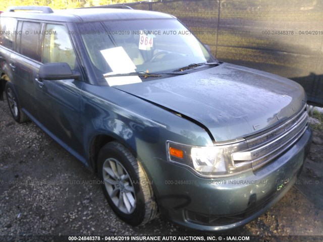 2FMGK5B80GBA09729 - 2016 FORD FLEX SE BLUE photo 1