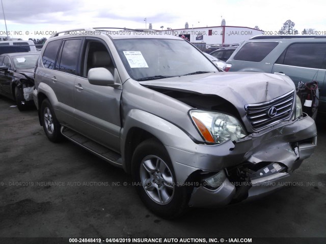 JTJBT20X550072034 - 2005 LEXUS GX 470 GOLD photo 1