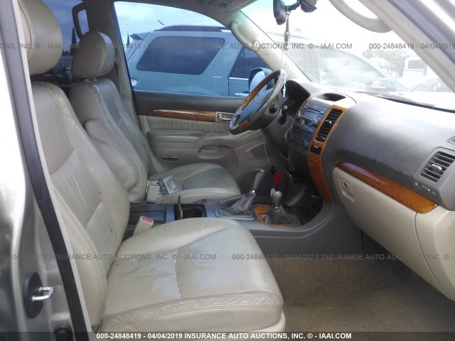 JTJBT20X550072034 - 2005 LEXUS GX 470 GOLD photo 5