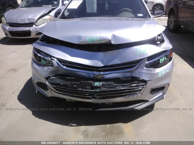1G1ZB5ST2HF145158 - 2017 CHEVROLET MALIBU LS SILVER photo 6