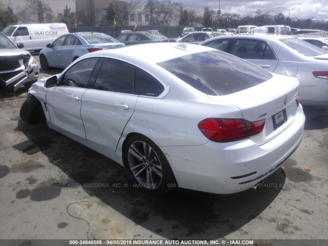WBA4C9C57FD331662 - 2015 BMW 428 XI/GRAN COUPE/SULEV Weiß Foto 3