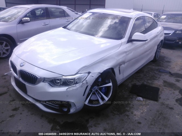 WBA4C9C57FD331662 - 2015 BMW 428 XI/GRAN COUPE/SULEV Weiß Foto 6