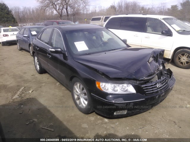 KMHFC46F18A291629 - 2008 HYUNDAI AZERA SE/LIMITED BLACK photo 1