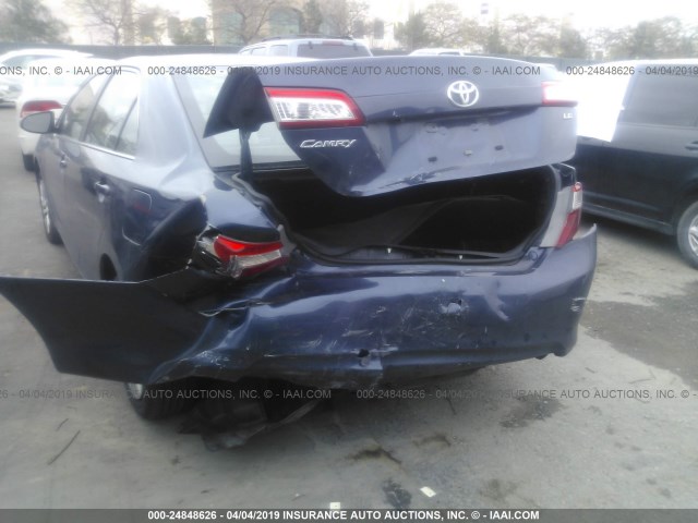 4T4BF1FK4ER443677 - 2014 TOYOTA CAMRY L/SE/LE/XLE 蓝色 照片 6