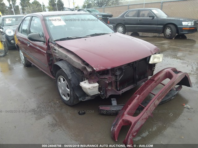 3N1AB41D9WL049820 - 1998 NISSAN SENTRA XE/GXE RED photo 1
