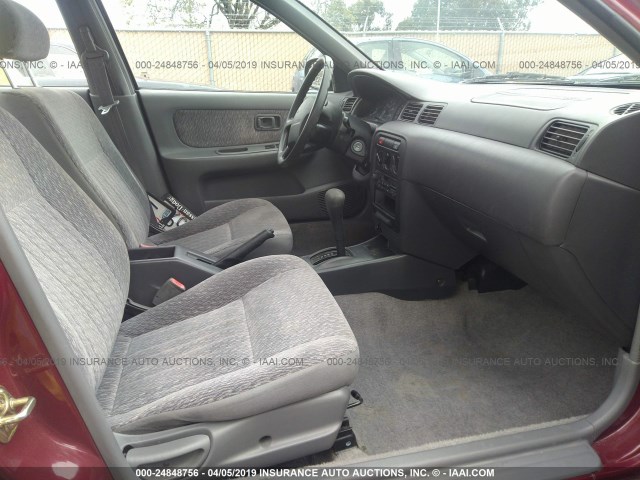 3N1AB41D9WL049820 - 1998 NISSAN SENTRA XE/GXE RED photo 5