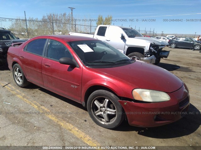 1B3EL76RX3N576053 - 2003 DODGE STRATUS R/T RED photo 1