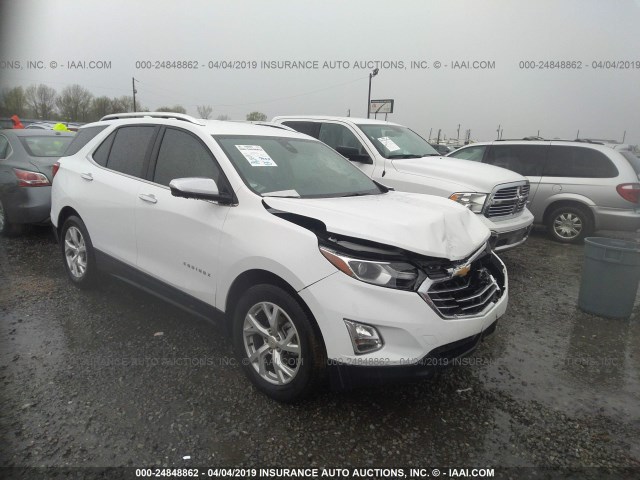 2GNAXNEVXK6161278 - 2019 CHEVROLET EQUINOX PREMIER WHITE photo 1