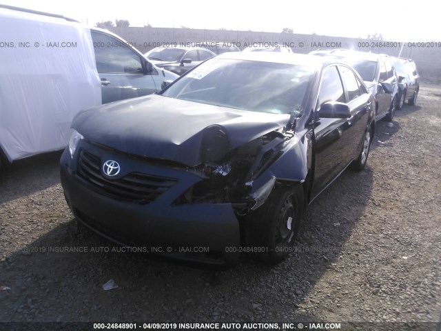4T4BE46K88R037166 - 2008 TOYOTA CAMRY CE/LE/XLE/SE BLACK photo 2