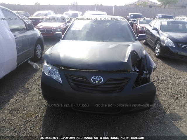 4T4BE46K88R037166 - 2008 TOYOTA CAMRY CE/LE/XLE/SE BLACK photo 6