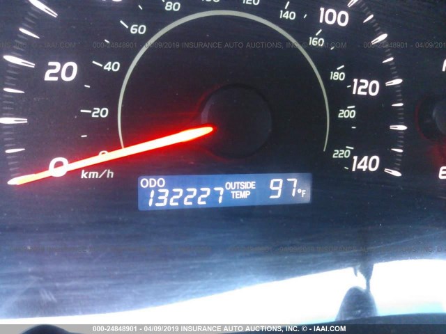 4T4BE46K88R037166 - 2008 TOYOTA CAMRY CE/LE/XLE/SE BLACK photo 7