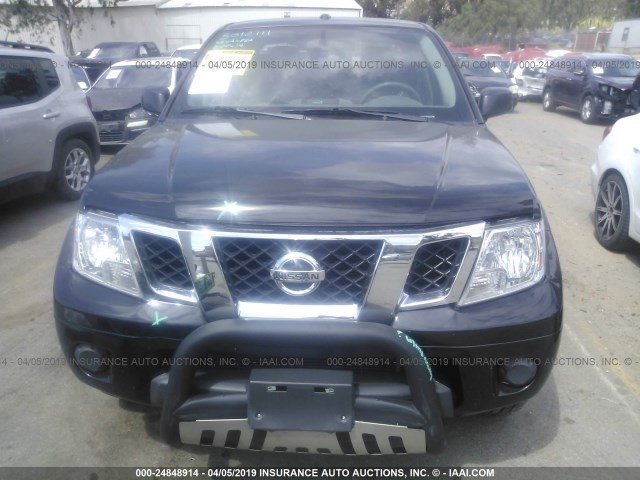 1N6AD0ER9HN765624 - 2017 NISSAN FRONTIER S/SV/SL/PRO-4X BLACK photo 6