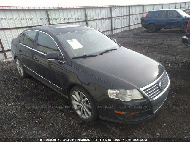 WVWCU73C58E170742 - 2008 VOLKSWAGEN PASSAT VR6 BLACK photo 1