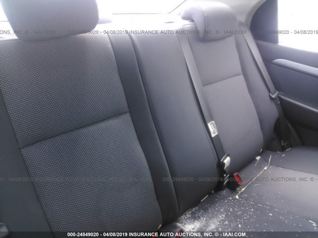 KL1TD5DE7BB151016 - 2011 CHEVROLET AVEO LS/LT RED photo 8