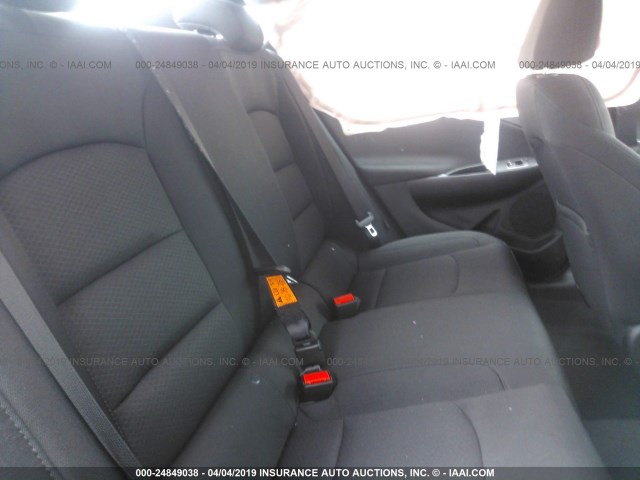 1G1ZB5STXKF185575 - 2019 CHEVROLET MALIBU LS BLACK photo 8