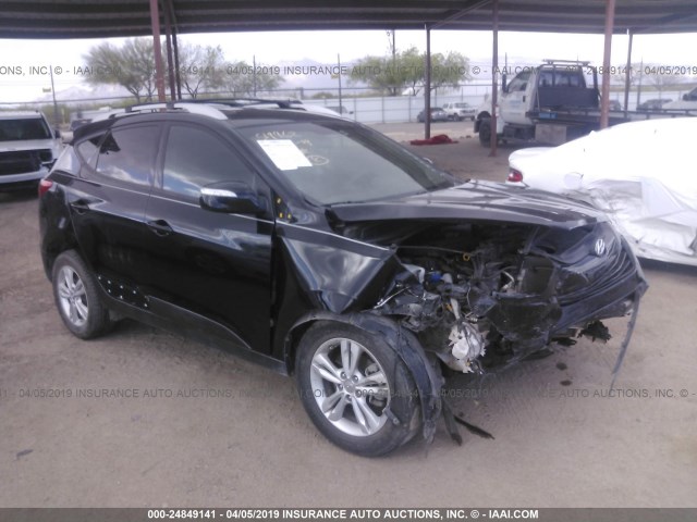 KM8JU3AC6DU749432 - 2013 HYUNDAI TUCSON GLS/LIMITED 黑色 照片 1