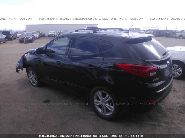 KM8JU3AC6DU749432 - 2013 HYUNDAI TUCSON GLS/LIMITED 黑色 照片 3