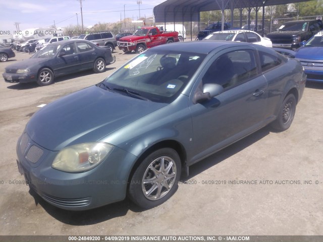 1G2AS18H297141188 - 2009 PONTIAC G5 GREEN photo 2