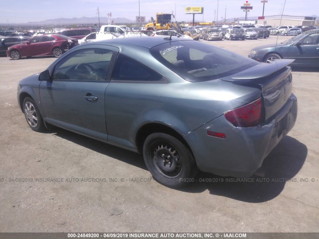 1G2AS18H297141188 - 2009 PONTIAC G5 GREEN photo 3
