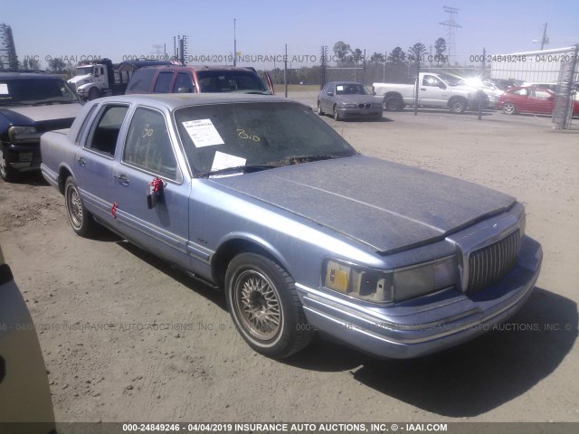 1LNLM81W8RY774431 - 1994 LINCOLN TOWN CAR EXECUTIVE BLUE photo 1