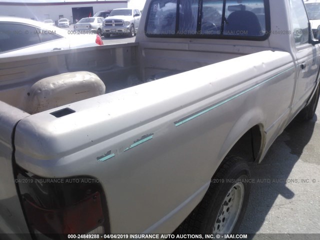 1FTCR10A1VUC10222 - 1997 FORD RANGER BROWN photo 6