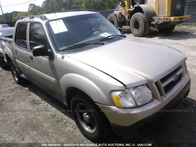 1FMZU67K65UA29777 - 2005 FORD EXPLORER SPORT TR  TAN photo 1