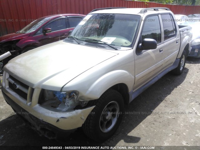 1FMZU67K65UA29777 - 2005 FORD EXPLORER SPORT TR  TAN photo 2