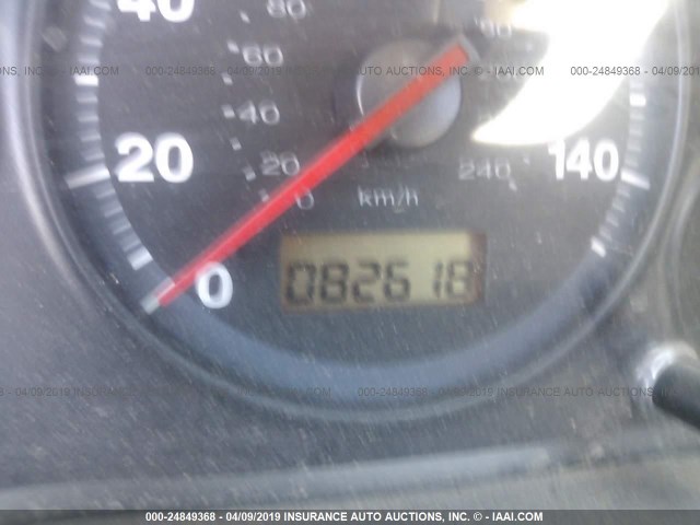 1HGEM213X5L061202 - 2005 HONDA CIVIC DX VP BLUE photo 7