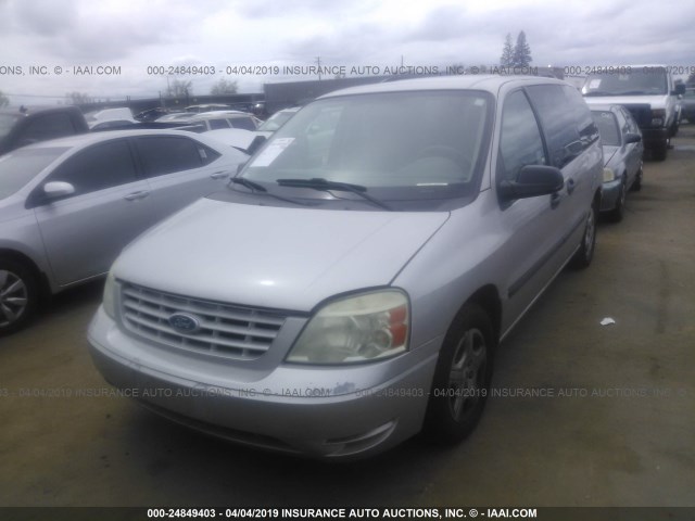 2FMZA51644BA69648 - 2004 FORD FREESTAR SE GRAY photo 2