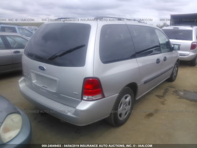 2FMZA51644BA69648 - 2004 FORD FREESTAR SE GRAY photo 4