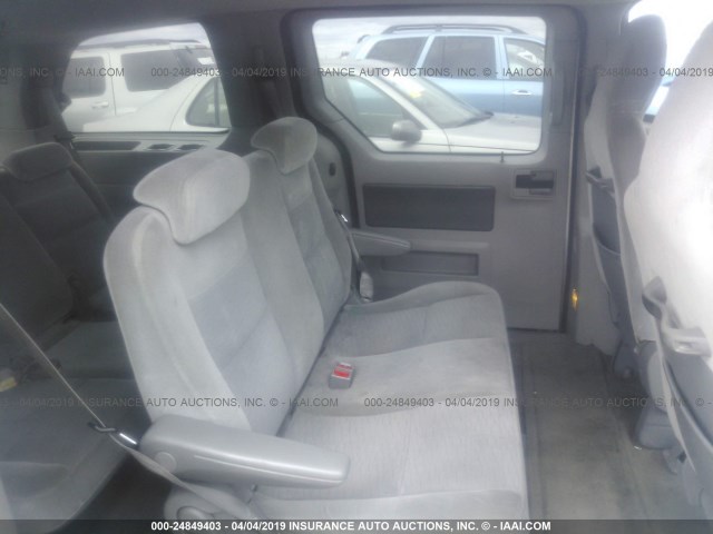 2FMZA51644BA69648 - 2004 FORD FREESTAR SE GRAY photo 8