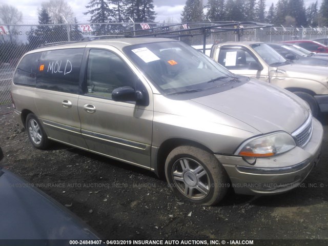 2FMZA524X1BA20298 - 2001 FORD WINDSTAR SE GOLD photo 1