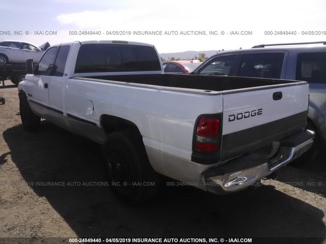 1B7KC23W1WJ185917 - 1998 DODGE RAM 2500 WHITE photo 3