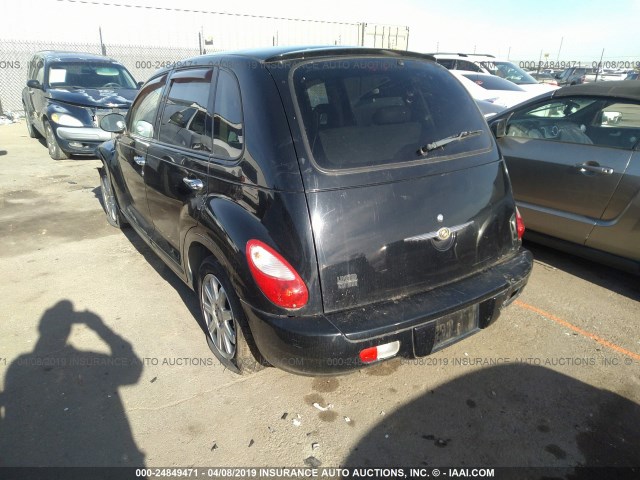 3A8FY68B76T320951 - 2006 CHRYSLER PT CRUISER LIMITED BLACK photo 3