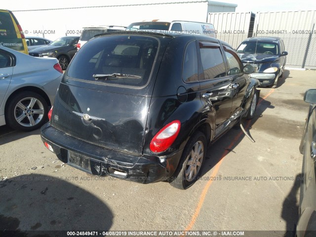 3A8FY68B76T320951 - 2006 CHRYSLER PT CRUISER LIMITED BLACK photo 4