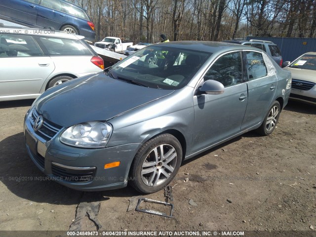 3VWRG71KX6M788722 - 2006 VOLKSWAGEN JETTA 2.5 BLUE photo 2