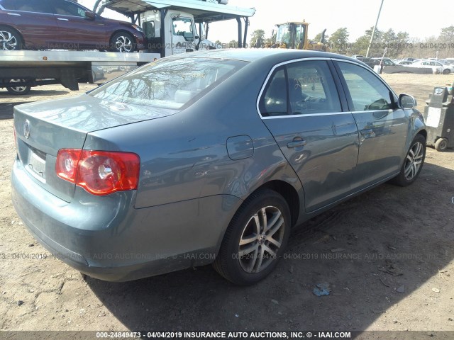 3VWRG71KX6M788722 - 2006 VOLKSWAGEN JETTA 2.5 BLUE photo 4