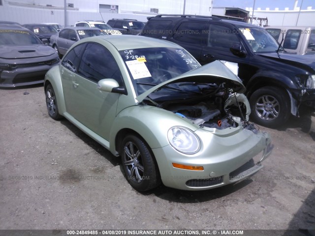 3VWPW31C49M515369 - 2009 VOLKSWAGEN NEW BEETLE S GREEN photo 1