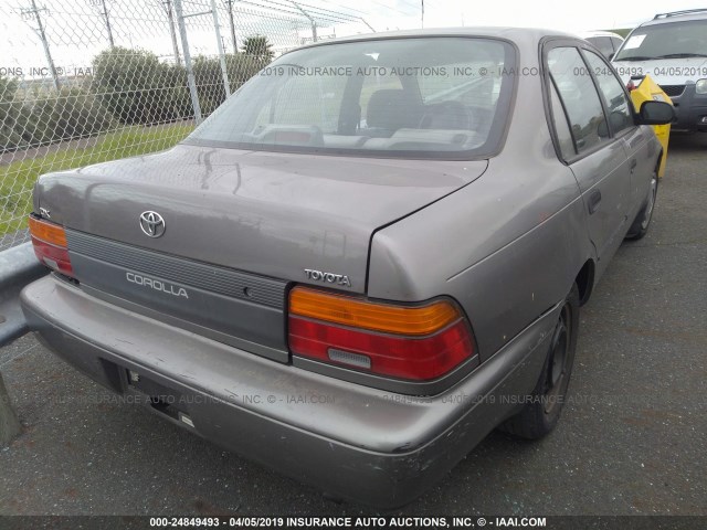 1NXAE09B6SZ266267 - 1995 TOYOTA COROLLA LE/DX BROWN photo 4